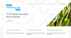 Desktop Screenshot of european-nutrition.org